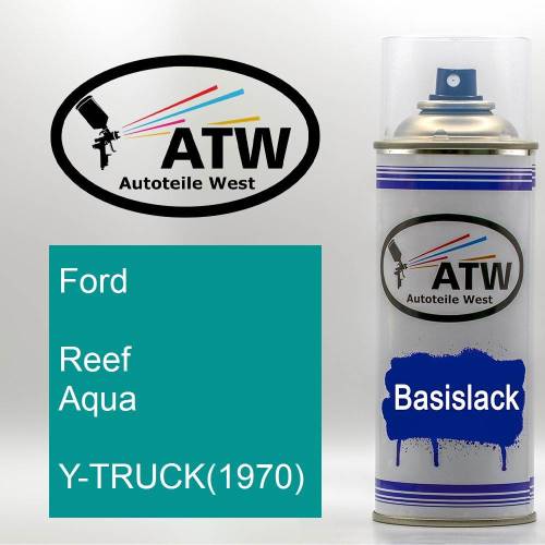 Ford, Reef Aqua, Y-TRUCK(1970): 400ml Sprühdose, von ATW Autoteile West.